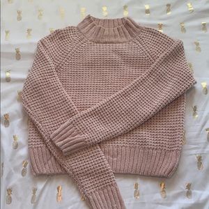 H&M dusty pink soft sweater